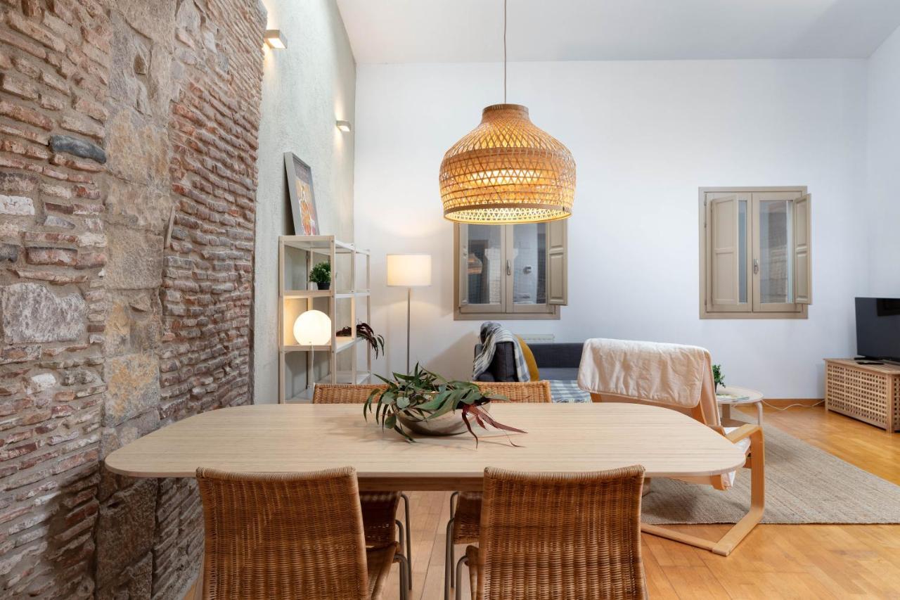 Flateli Cort Reial 7 Apartment Girona Bagian luar foto